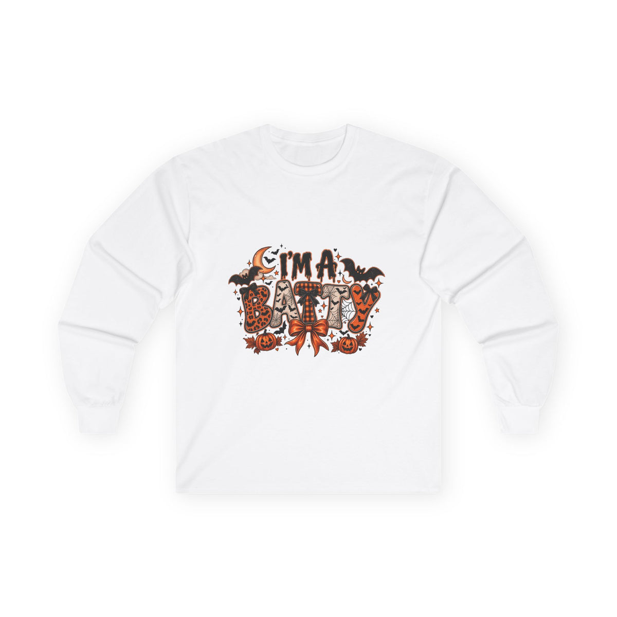 Halloween Batty Long Sleeve Tee