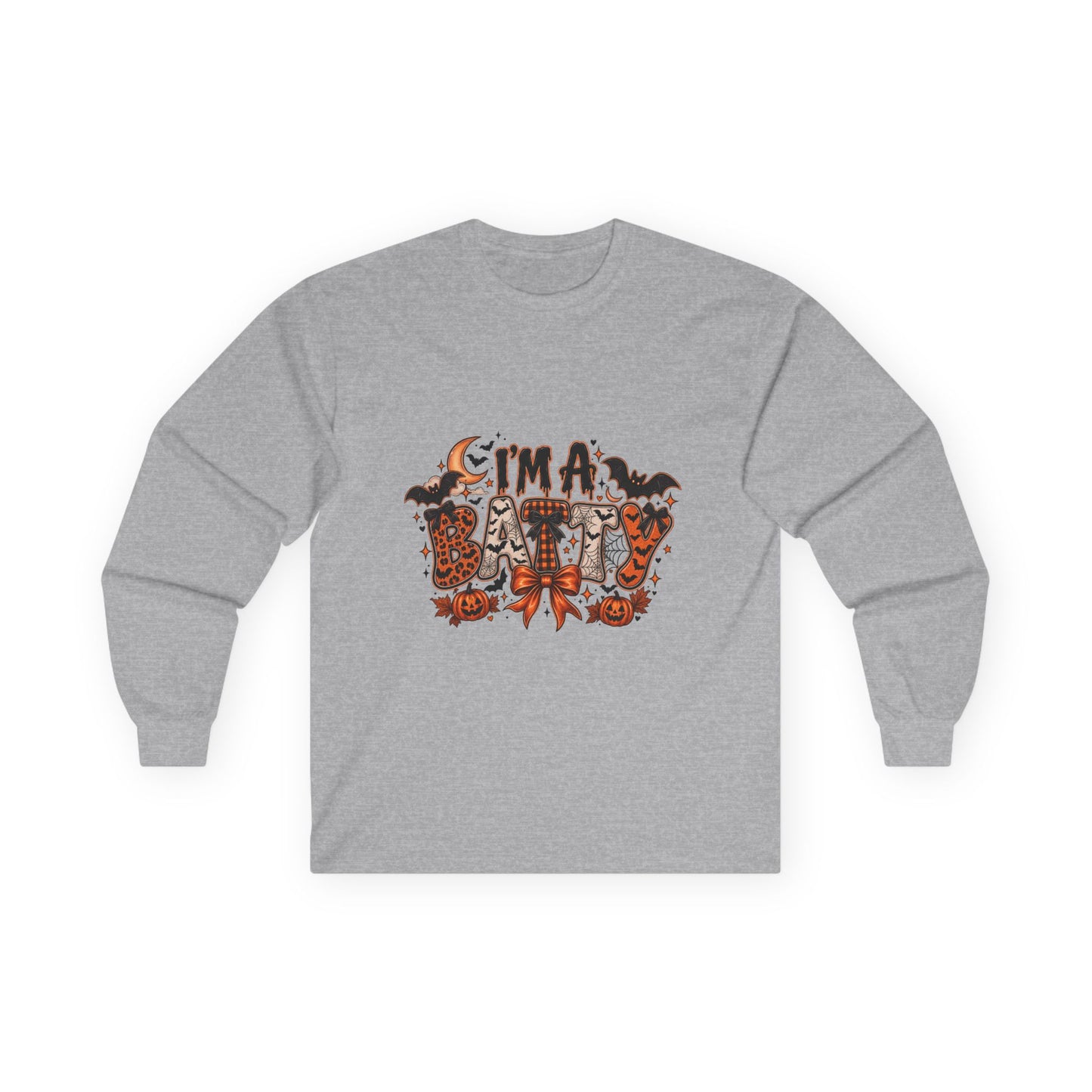 Halloween Batty Long Sleeve Tee