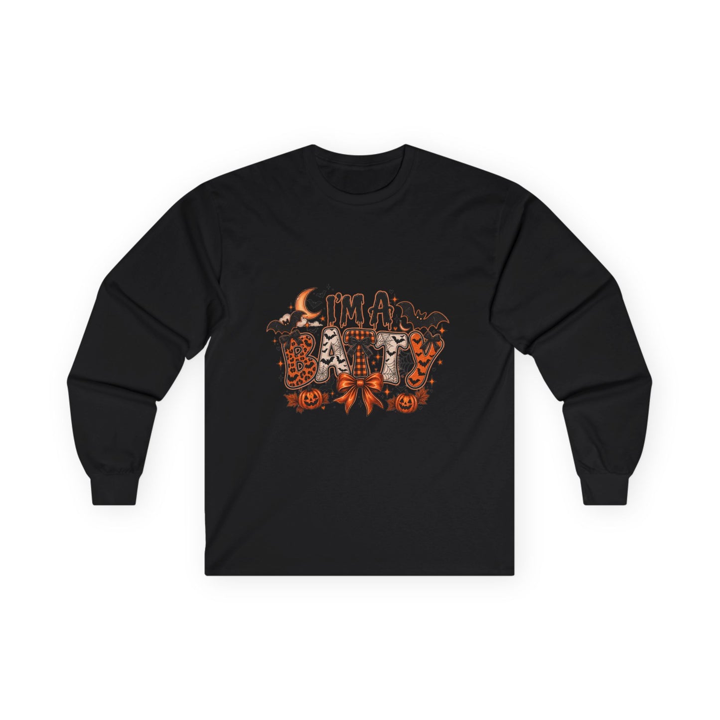 Halloween Batty Long Sleeve Tee